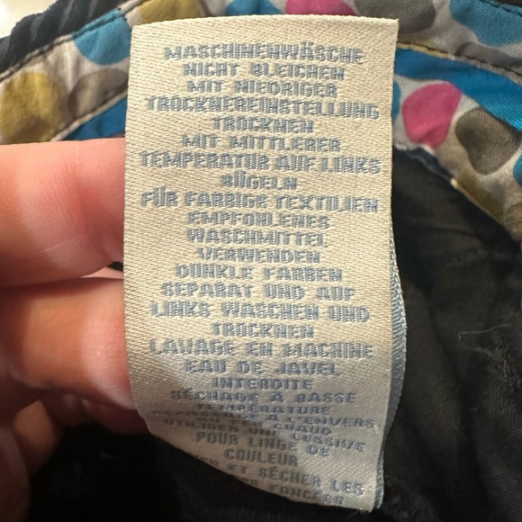 Boden Black Corduroy Pants-Size 10R - Picture 5 of 6